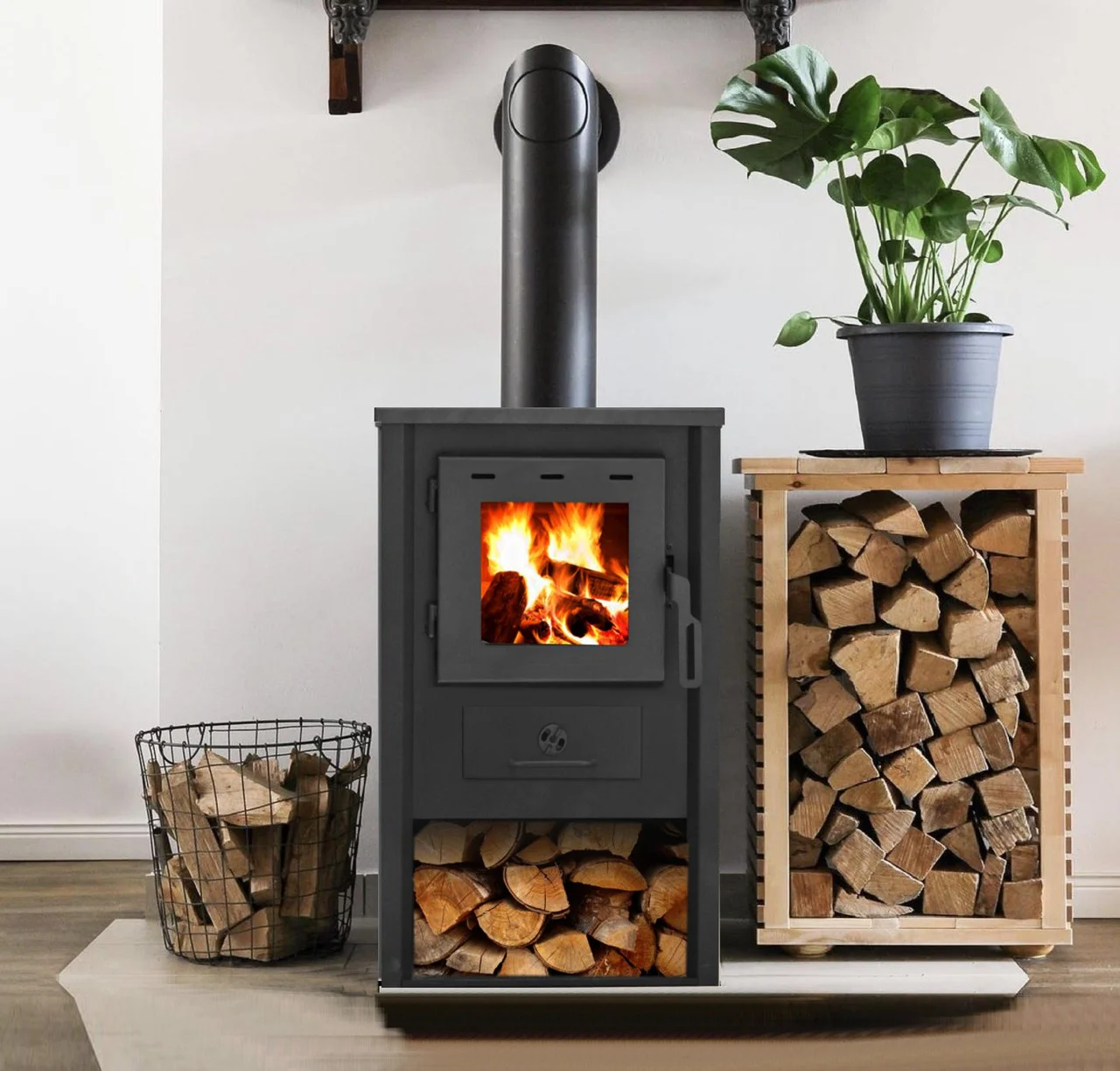 Печь-камин Blist B 1 Амазонка бай фото в Пинске