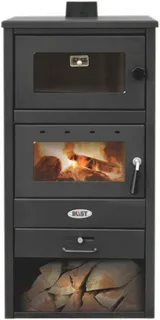 Печь-камин с духовкой Blist BR Амазонка бай фото в Пинске