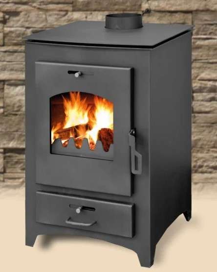 Печь-камин Blist B MAX E с водяным контуром Амазонка бай фото в Пинске