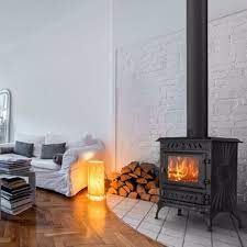 Купить Печь-камин Kawmet P3 (7.4 кВт) EKO в интерьере чугунный в Пинске фото в Пинске