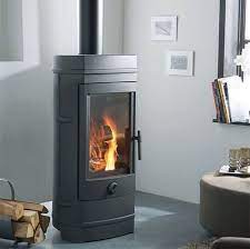 Печь-камин Invicta Chatel чугун в интерьере Амазонка бай фото в Пинске