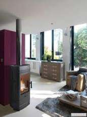 Печь-камин Invicta Cassine чугун в интерьере Амазонка бай фото в Пинске