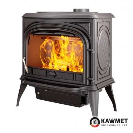 Печь-камин Kawmet Premium S5 (11,3 кВт) Амазонка бай фото в Пинске