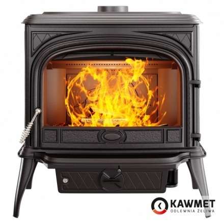 Печь-камин KAWMET Premium SPHINX S6 (13,9 kW) Амазонка бай фото в Пинске