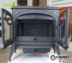 Купить Печь-камин KAWMET Premium SPARTA S10 (13,9 кВт) в интерьере чугунный в Пинске фото в Пинске