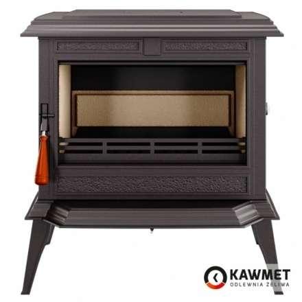 Купить Печь-камин KAWMET Premium ATHENA S12 (12,3 кВт) в интерьере чугунный в Пинске фото в Пинске