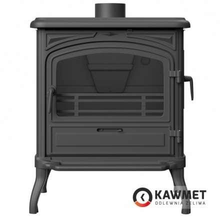 Купить Печь-камин KAWMET Premium EOS S13 (10 кВт) в интерьере чугунный в Пинске фото в Пинске