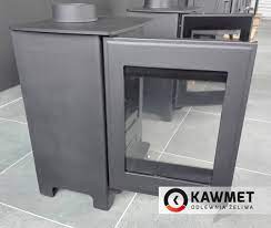 Купить Печь-камин Kawmet Premium S16 (4,9 кВт) в интерьере чугунный в Пинске фото в Пинске