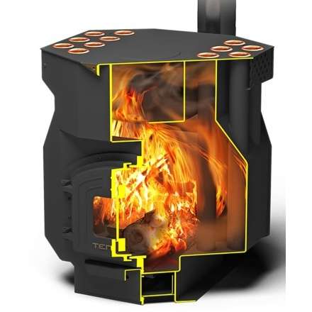 Отопительная печь Теплодар ТОП-Драйв 150 в Пинске