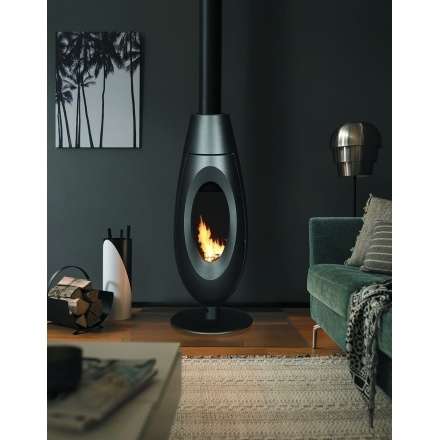 Печь-камин Invicta OVATIO в интерьере Амазонка бай фото в Пинске