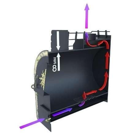Отопительная печь Царь-печи Матрёшка малая 2 в Пинске
