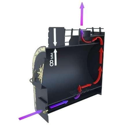 Отопительная печь Царь-печи Матрёшка большая 1 ЧДС в Пинске