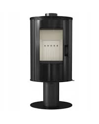 Купить Печь-камин черный Kratki KOZA/AB/S/N/DR в интерьере в Пинске Амазонка бай фото в Пинске