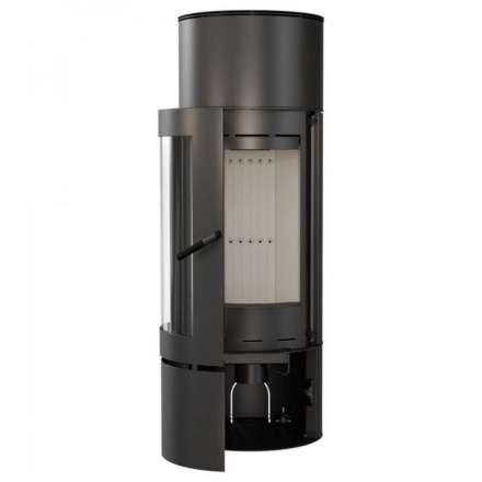 Купить Печь-камин Kratki Antares стальной в интерьере в Пинске Амазонка бай фото в Пинске