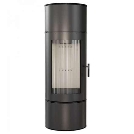 Купить Печь-камин Kratki Antares стальной в интерьере в Пинске Амазонка бай фото в Пинске