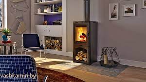 Купить Печь-камин Kratki Koza/K5/S/W стальной в интерьере в Пинске Амазонка бай фото в Пинске