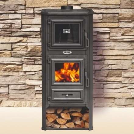 Печь-камин с духовкой Blist Ambasador R фото в Пинске