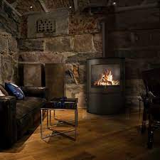 Купить Печь-камин Kratki Koza/AB/S/2 (сталь) стальной в интерьере в Пинске Амазонка бай фото в Пинске