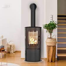  Купить Печь-камин Kratki Koza/AB стальной в интерьере в Пинске Амазонка бай фото в Пинске