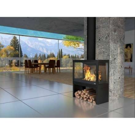 Купить Печь-камин KFD STO iM 14 в интерьере чугунная в Пинске в Пинске