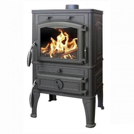 Печь-камин Guca LAVA THERMO из чугуна с водяным контуром фото в Пинске