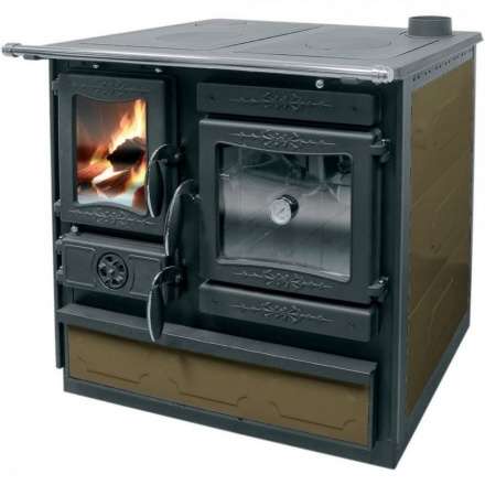 Печь-камин Guca GULIVER THERMO с плитой и водяным контуром в Пинске