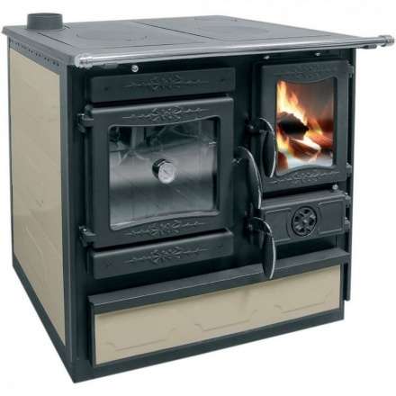 Печь-камин Guca GULIVER THERMO с плитой и водяным контуром Амазонка бай фото в Пинске