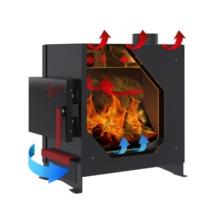 Печь отопительная Термокрафт Ognivo 1K в Пинске