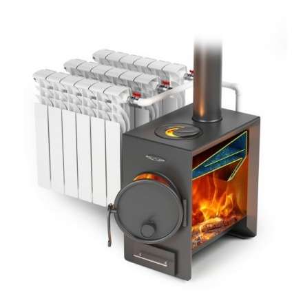 Отопительная печь Термофор Нормаль-батарея ТВ ТО антрацит 115 купить в Пинске