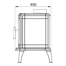 Купить Печь-камин NORDflam Oria чугун в Пинске Амазонка бай фото в Пинске