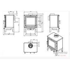 Купить Печь-камин NORDflam Ivory в Пинске Амазонка бай фото в Пинске