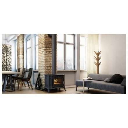 Купить Печь-камин Kratki Koza K9 в интерьере в Пинске Амазонка бай фото в Пинске