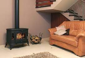 Купить Печь-камин Kratki Koza K8 в интерьере в Пинске Амазонка бай фото в Пинске