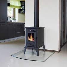 Купить Печь-камин Kratki Koza K10 в интерьере в Пинске Амазонка бай фото в Пинске