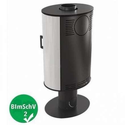 Купить Печь-камин Kratki KOZA/AB/S/N/KAFEL/BIALY (кафель белый) в интерьере в Пинске Амазонка бай фото в Пинске