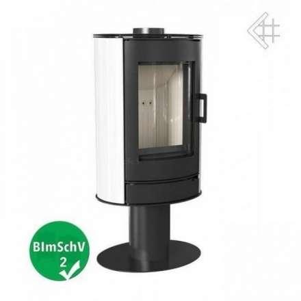 Печь-камин Kratki KOZA/AB/S/N/KAFEL/BIALY (кафель белый) Амазонка бай фото в Пинске