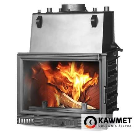 Каминная топка Kawmet W1CO 18,7 кВт с водяным контуром в Пинске