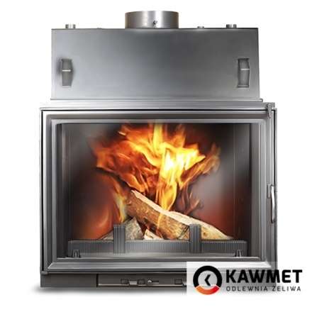 Каминная топка Kawmet W7CO 25,3 кВт с водяным контуром в Пинске