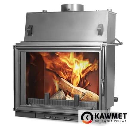Каминная топка Kawmet W7CO 25,3 кВт с водяным контуром Амазонка бай фото в Пинске