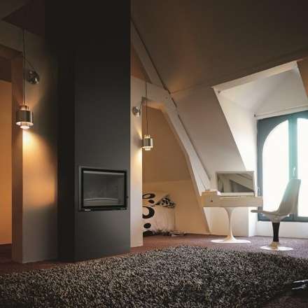 Каминная топка Invicta 700 Grand Angle с подъёмом в Пинске