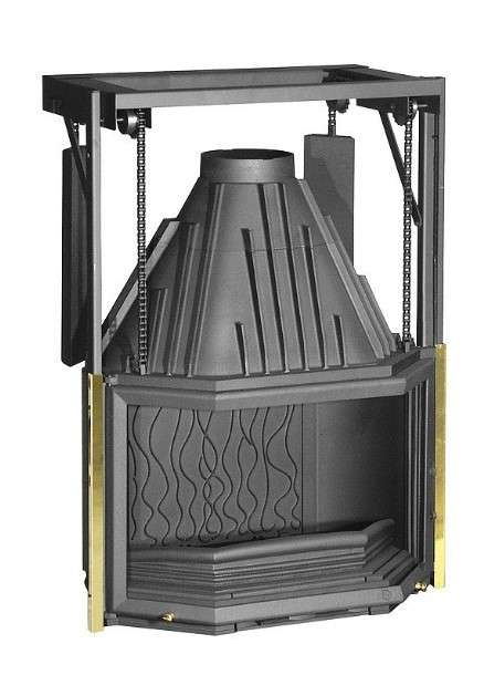 Каминная топка Invicta Prismatic 850 с подъёмом купить в Пинске
