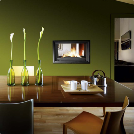 Каминная топка Invicta 800 Double Face в Пинске