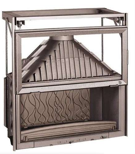 Каминная топка Invicta 1100 Grand Vision с подъёмом  Амазонка бай фото в Пинске