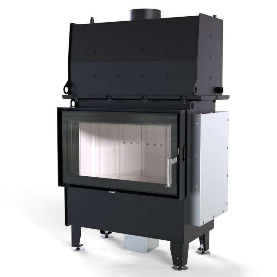 Каминная топка DEFRO HOME RIVA ME SHORT с водяным контуром Амазонка бай фото в Пинске