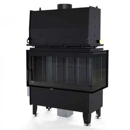 Каминная топка Defro Home RIVA ME BP SHORT угловая, с водяным контуром в Пинске