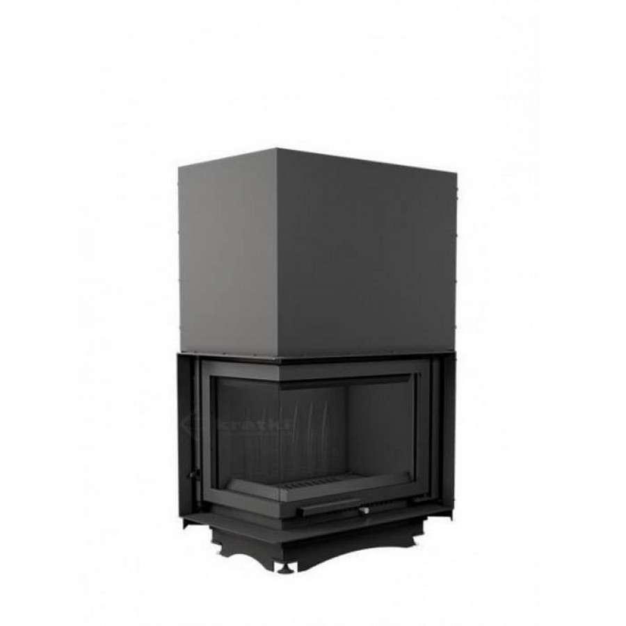 Каминная топка Kratki Maja/L/BS/G (угловое стекло слева, гильотина) Амазонка бай фото в Пинске