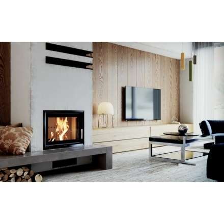 Каминная топка DEFRO HOME RIVA LA SHORT с водяным контуром в Пинске