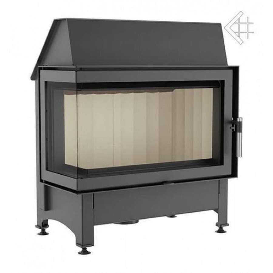 Каминная топка Kratki Zibi/L/BS (угловое стекло слева) купить в Пинске