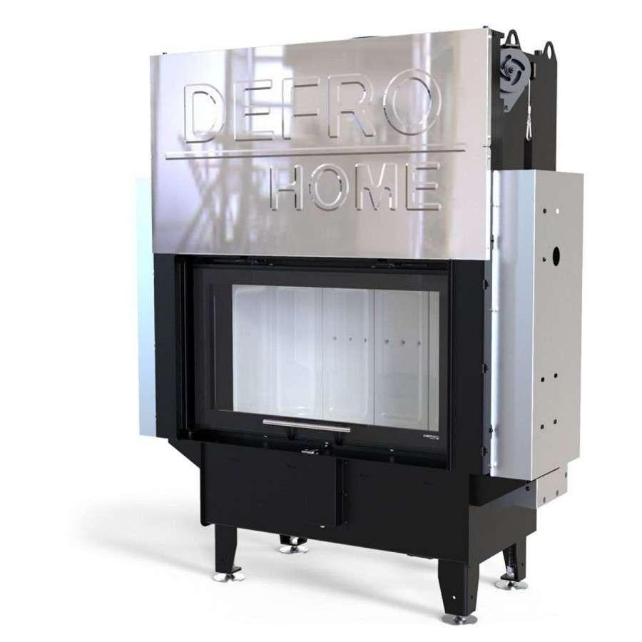 Каминная топка Defro Home RIVA ME G SHORT с водяным контуром и подъемом стекла вверх Амазонка бай фото в Пинске