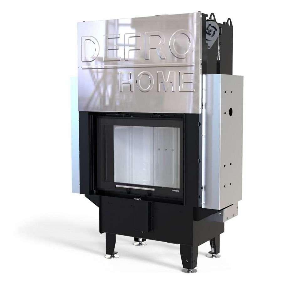 Каминная топка DEFRO HOME RIVA SM G SHORT с водяным контуром и подъемом стекла вверх Амазонка бай фото в Пинске